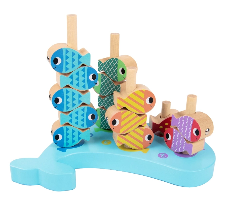 2Kids Toys Motorická hra 3 v 1 Velryba
