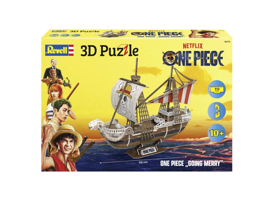 Revell 3D Puzzle – One Piece Flying Lamb/Going Merry
