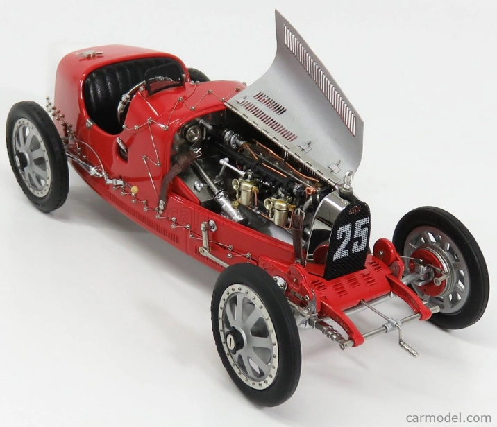 Cmc Bugatti T35 N 25 Nation Coulor Project Portugalsko 1924 1:18 Červená