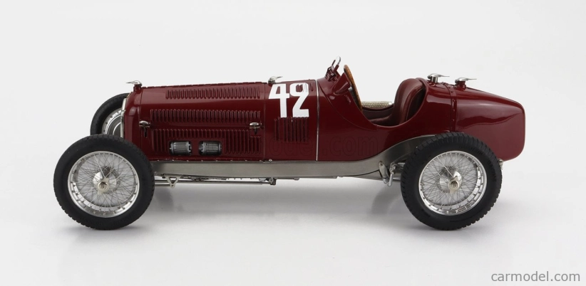 Cmc Alfa romeo F1 P3 N 42 Winner Marseille Gp 1933 Chiron 1:18 červená