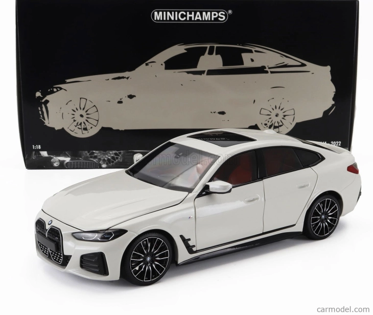 Minichamps BMW radu 4 I4 M50 (g26) 2022 1:18 White Met