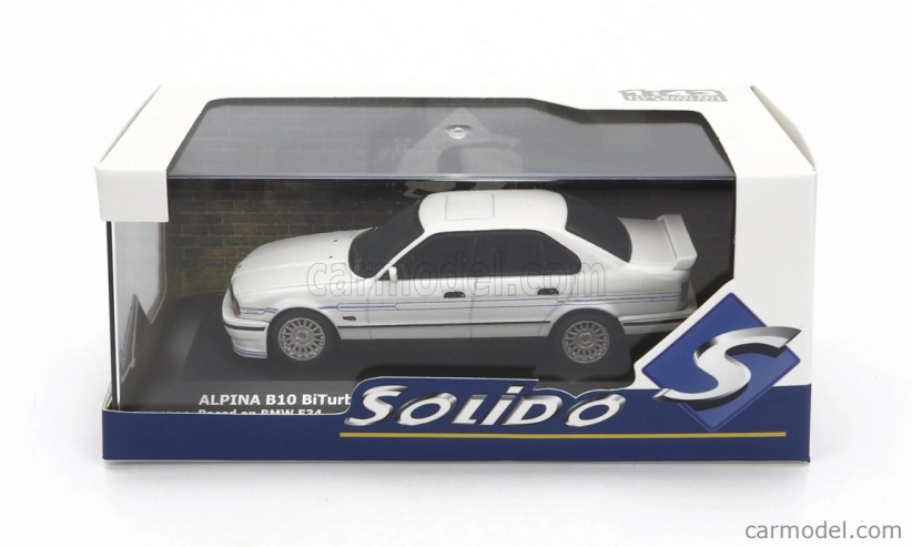Solido BMW radu 5 Alpina B10 (e34) Biturbo 1994 1:43 Biela