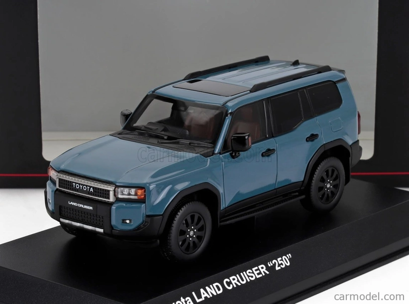 Kyosho Toyota Land Cruiser 250 Zx Rhd 2024 - disky 18" 1:43 Light Blue