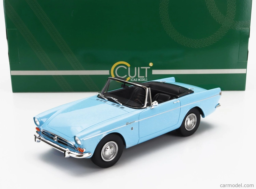 Cult-scale models Sunbeam Tiger 260 Mki Cabriolet Open 1964 1:18 Blue