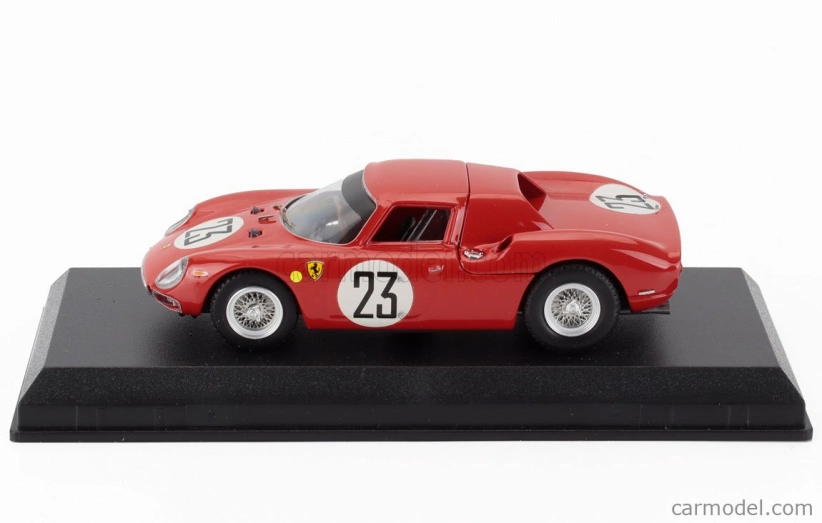 Best-model Ferrari 250lm 3.3l V12 Team Equipe Nationale Belge N 23 24h Le Mans 1964 Pierre Dumay - Gerard Langlois Van Ophem 1:43 Red
