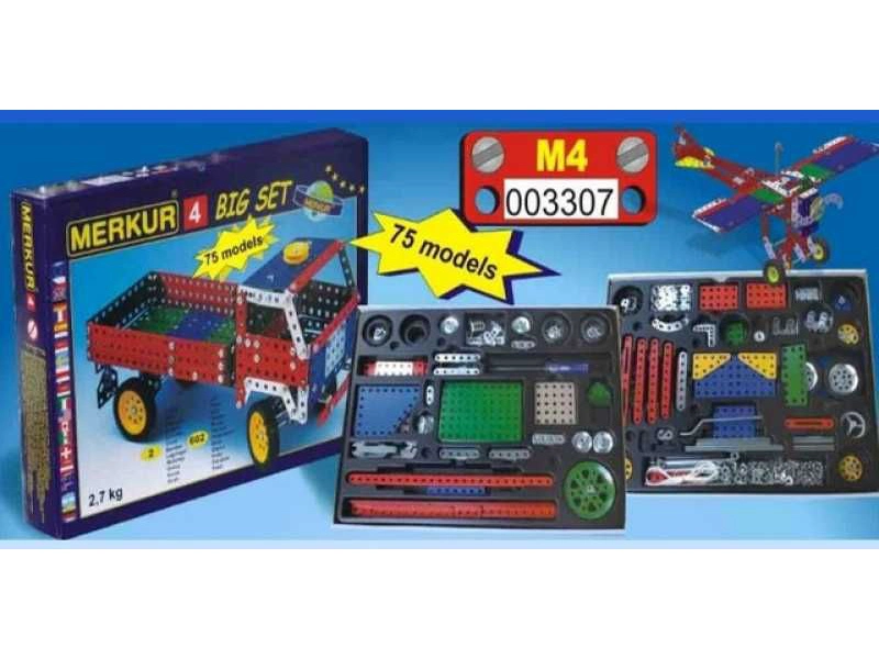 Merkur veľká súprava 4