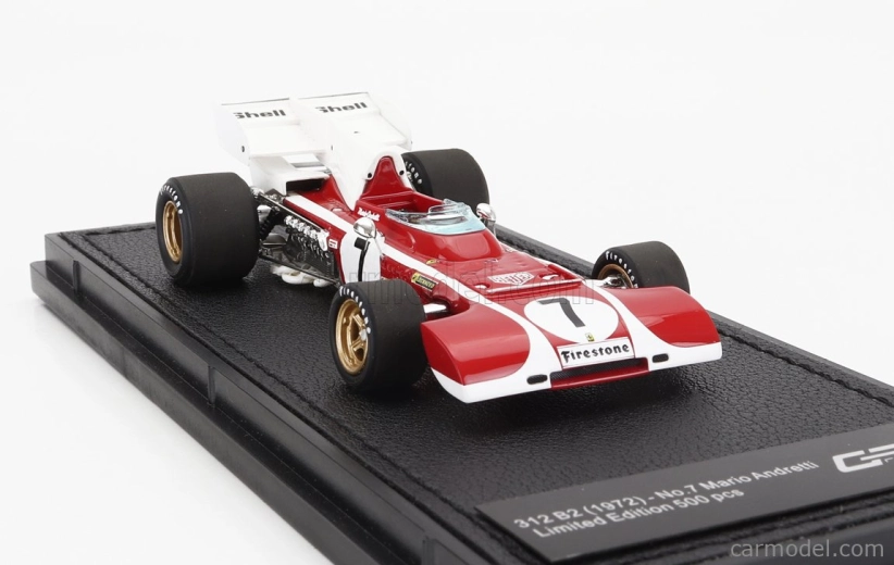 Gp-replicas Ferrari F1 312b2 Scuderia Ferrari N 7 4th South Africa Gp 1972 Mario Andretti 1:43 Red