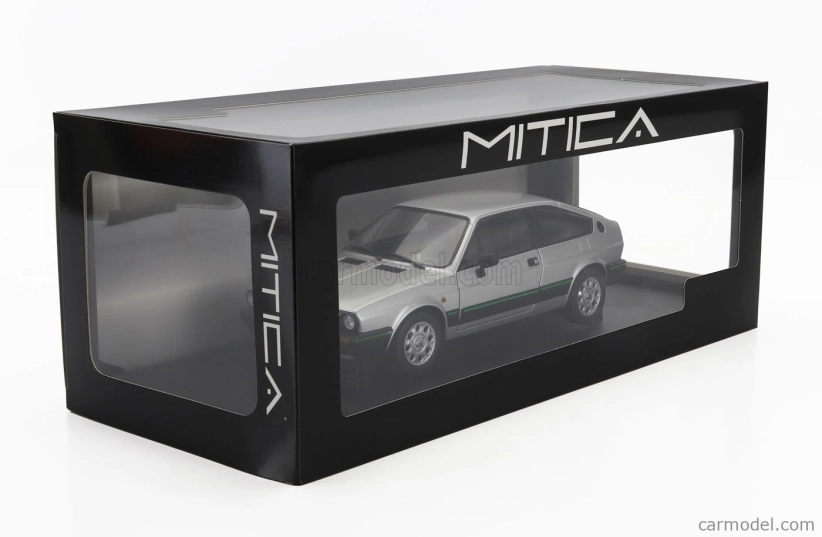 Mitica-diecast Alfa romeo Alfa Romeo Sprint 1.5 Quadrifoglio Verde 1983 1:18 Grigio Nisida Met Grey