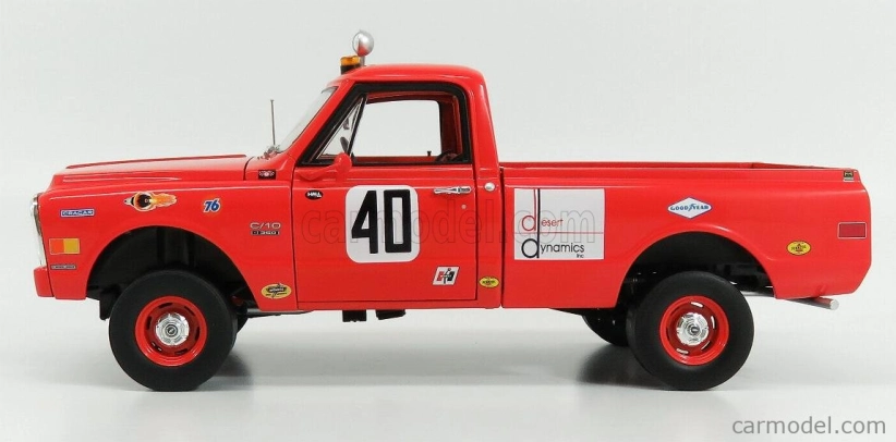 Highway61 Chevrolet C-10 350 N 40 Pick-up Baja 1969 1:18 Červená