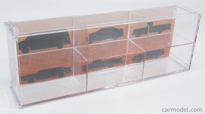Greenlight Vetrina display box Lungh.cm 31.0 X Largh.cm 5.8 X Alt.cm 10.8 (lunghezza Interna Cm.10.0 Altezza Interna Cm 5.0) 1:64 Plastový Displej