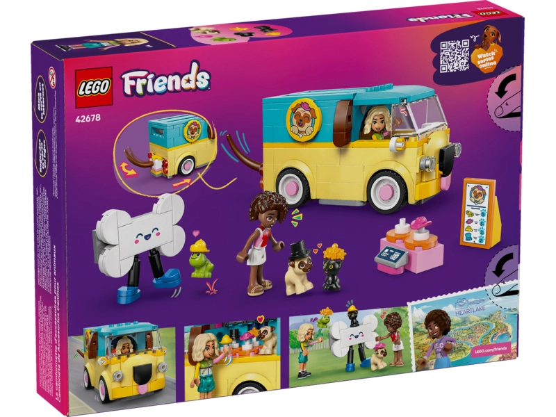 LEGO Friends - Dodávka s doplnkami pre miláčikov