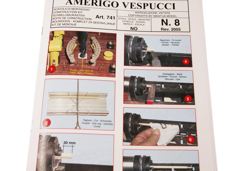 Mantua Model Amerigo Vespucci 1:84 kit