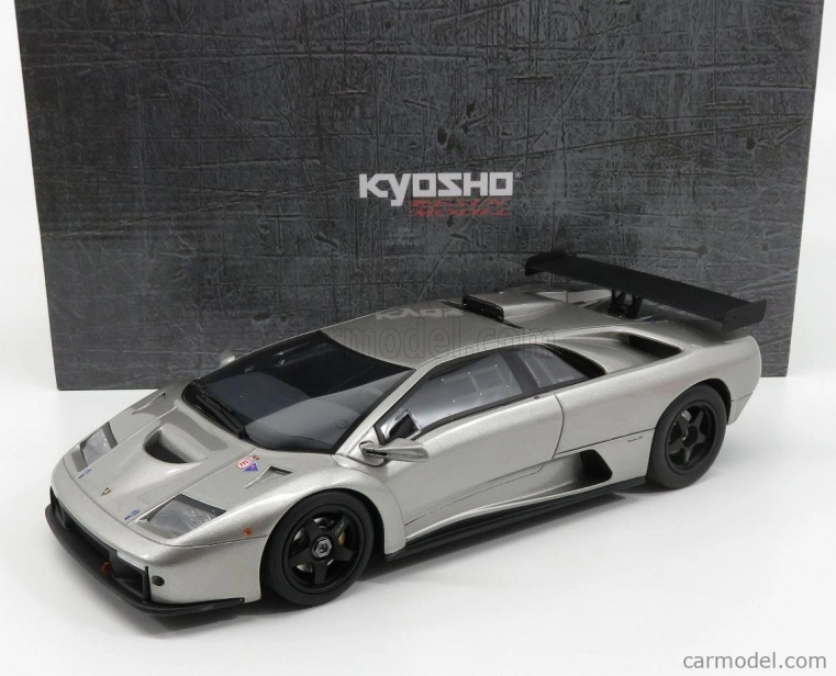 Kyosho Lamborghini Diablo Gtr 1999 1:18 Silver