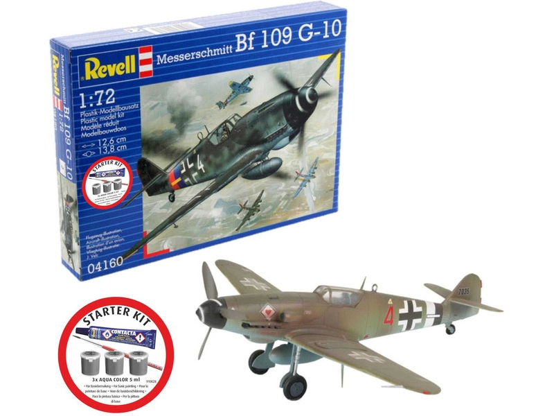 Revell Messerschmitt Bf-109 (1:72) (štartovacia súprava)