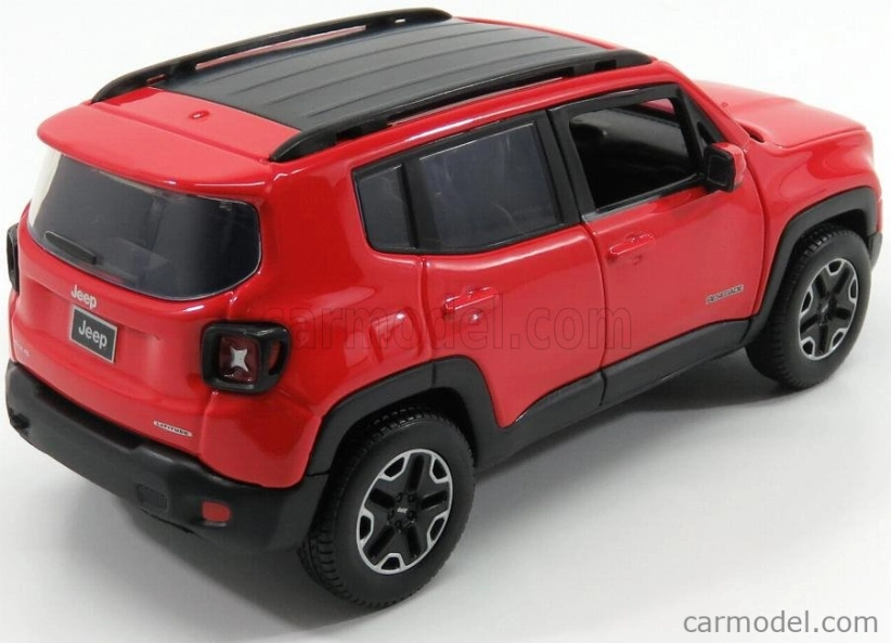 Maisto Jeep Renegade 2017 1:24 červená čierna