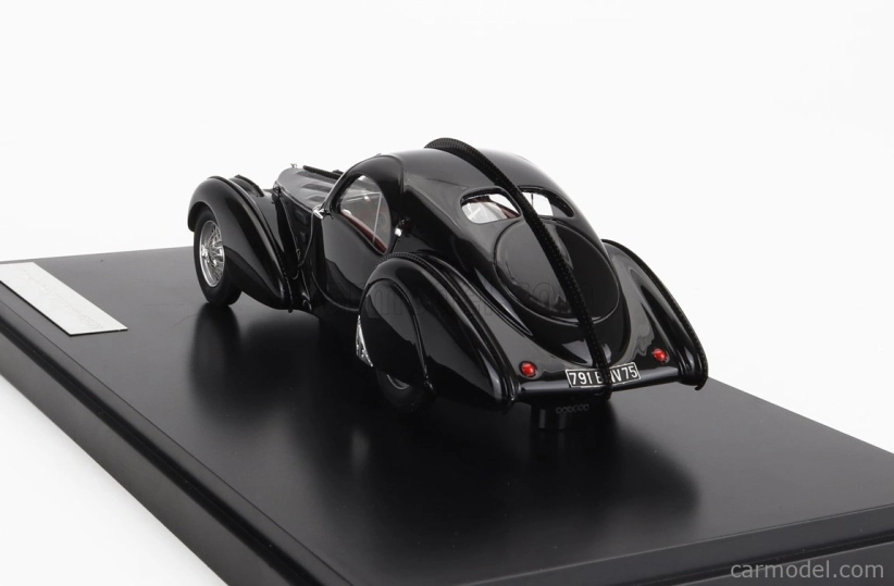 Matrix scale models Bugatti Type 57s Atlantic 1937 1:43 Black