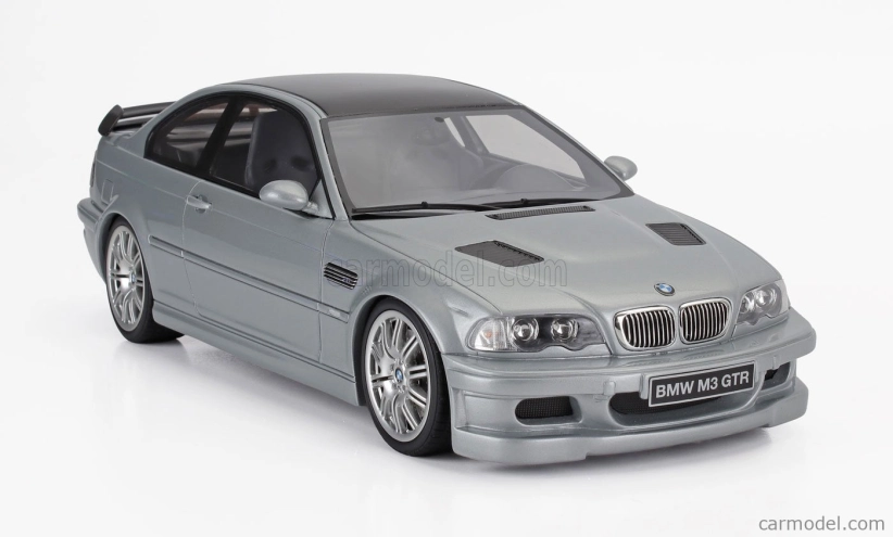 Otto-mobile BMW radu 3 M3 (e46) Gtr Coupe 2001 1:18 Strieborná