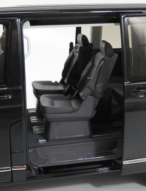 Nzg Volkswagen T6 Multivan Highline Minibus 2017 1:18 Black
