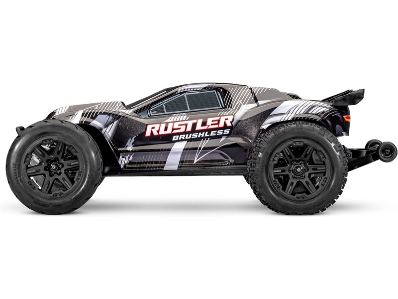 Traxxas Rustler 1:10 VX3 RTR čierny