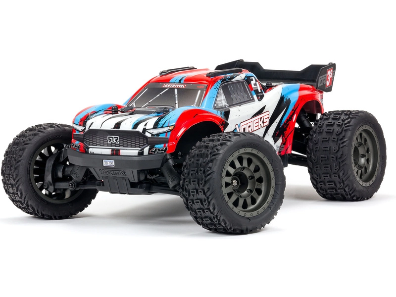 RC auto Arrma Vorteks 3S BLX 1:10 4WD RTR, červená