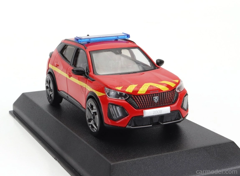 Norev Peugeot 2008 Pompiers 2024 1:43 Červená