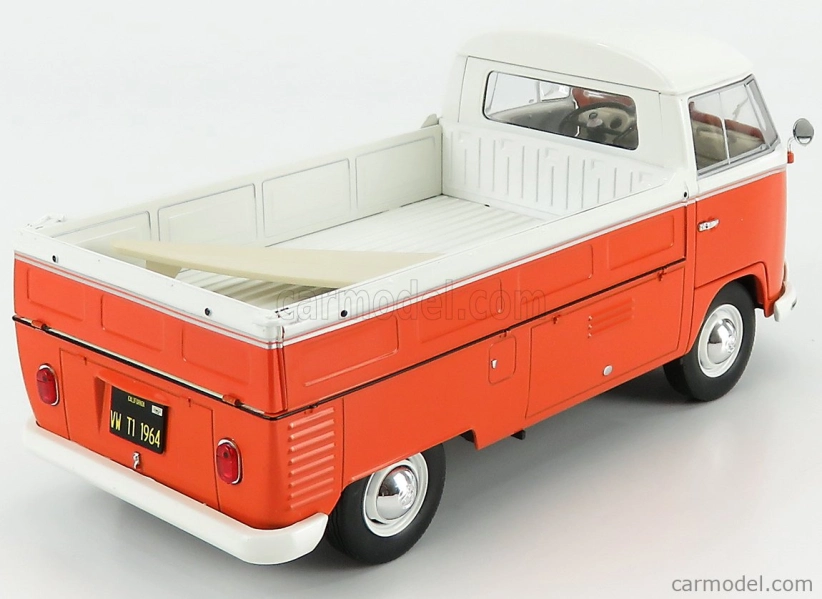 Solido Volkswagen T1 Pick-up otvorený 1950 1:18 oranžová biela