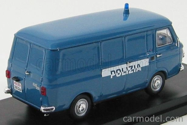 Rio-models Fiat 238 Van 1974 Polizia - Police 1:43 Blue
