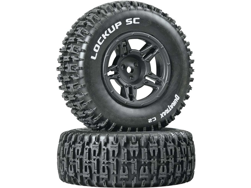 Duratrax koleso 3.2/2.4" Slash H12x24mm Lockup SC C2 (2)