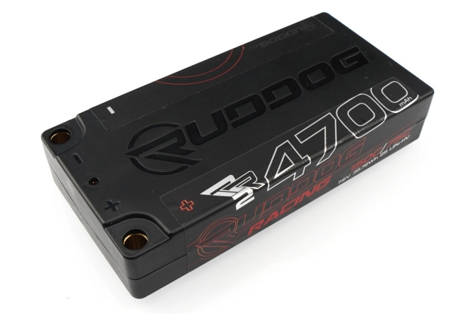 RUDDOG Racing RR2 4700mAh 150C/75C 7.6V 18,5mm LCG Short Stick Pack LiPo-HV akumulátor