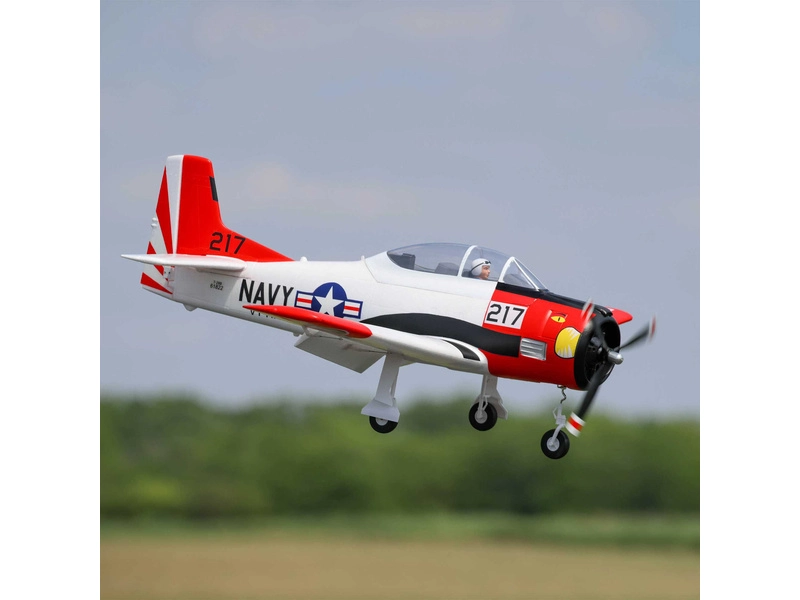 E-flite T-28 Trojan 1.2m Smart BNF Basic