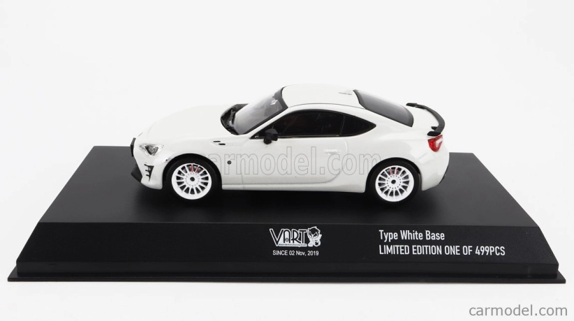 Kyosho Toyota 86 Coupe Vart 2019 1:43 Bílá