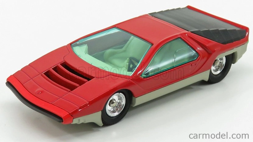 Edicola Alfa romeo Set 2x 33 Carabo Bertone 1968 - Coffret Box 1:43 Zelená červená