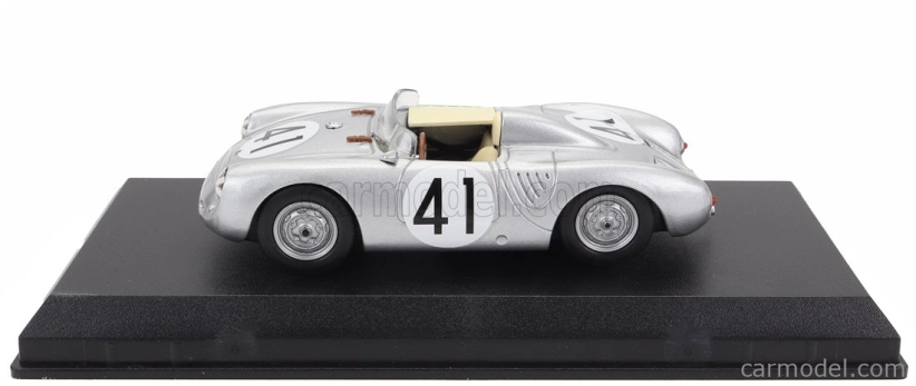 Najlepší model Porsche 550rs Spider Team Porsche K.g. N 41 12h Sebring 1958 Harry Schell - Wolfang Seidel 1:43 Silver
