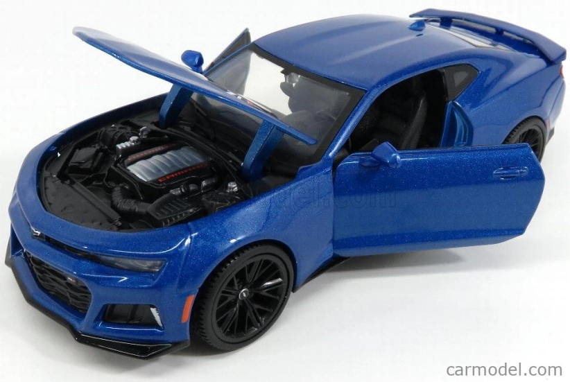 Maisto Chevrolet Camaro Zl1 Coupe 2017 1:24 Blue Met