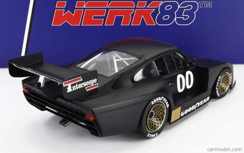 Werk83 Porsche 935 K4 Turbo Team Interscope Racing N 00 Imsa 1981 D.ongais 1:18 Matt Black