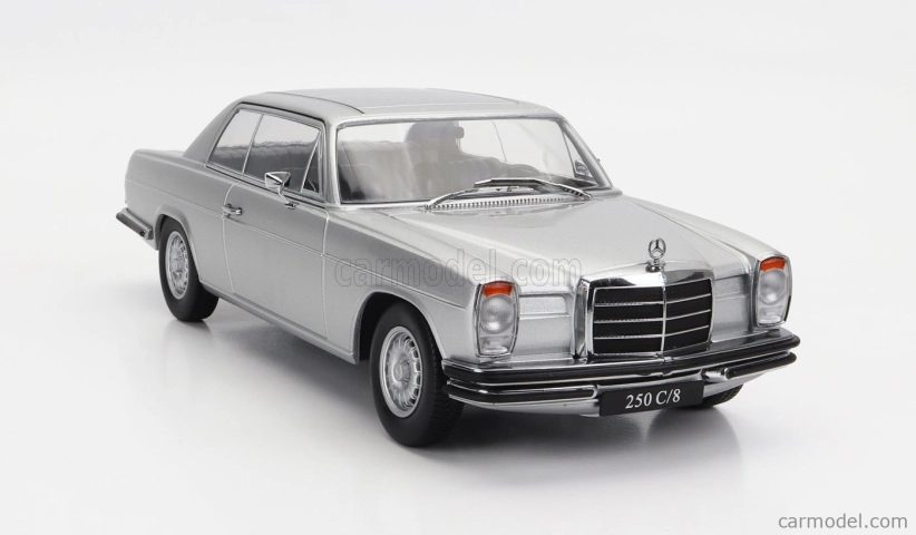 Mercedes Benz 250c/8 (w114) Coupe 1969 1:18 Strieborná