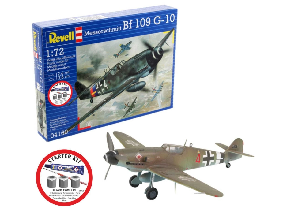 Revell Messerschmitt Bf-109 (1:72) (štartovacia súprava)