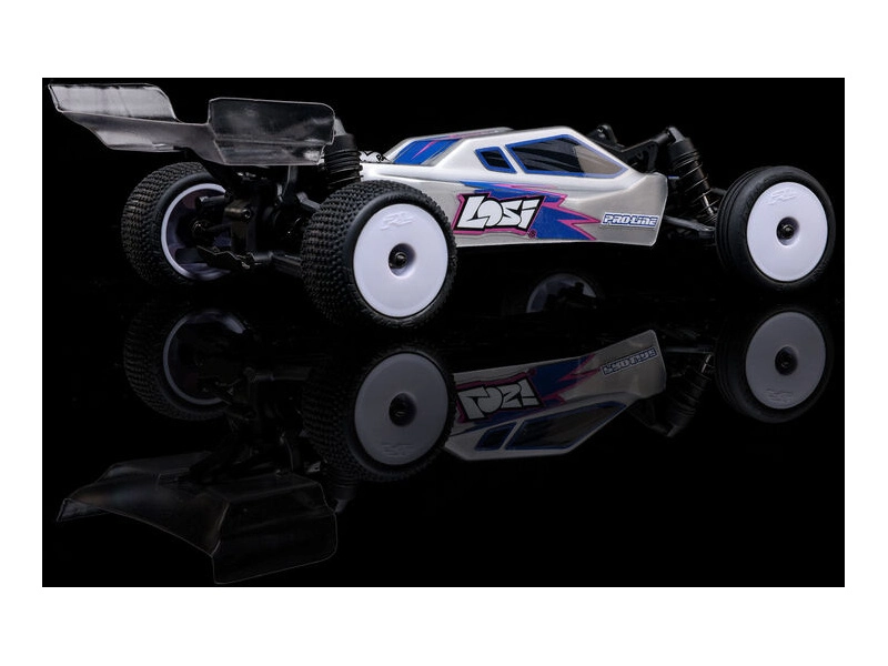 RC auto Losi Micro-B 1:24 RTR, biele