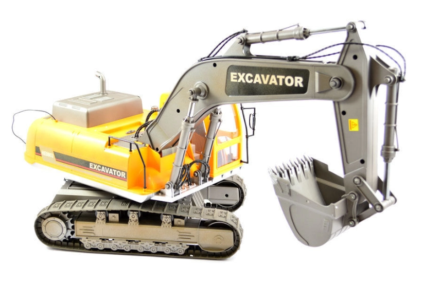 Lyžicový báger RC set 2,4GHz