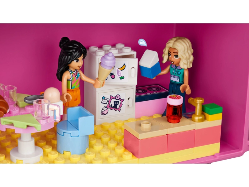 LEGO Friends - Kreativní kufřík a domek pro panenky