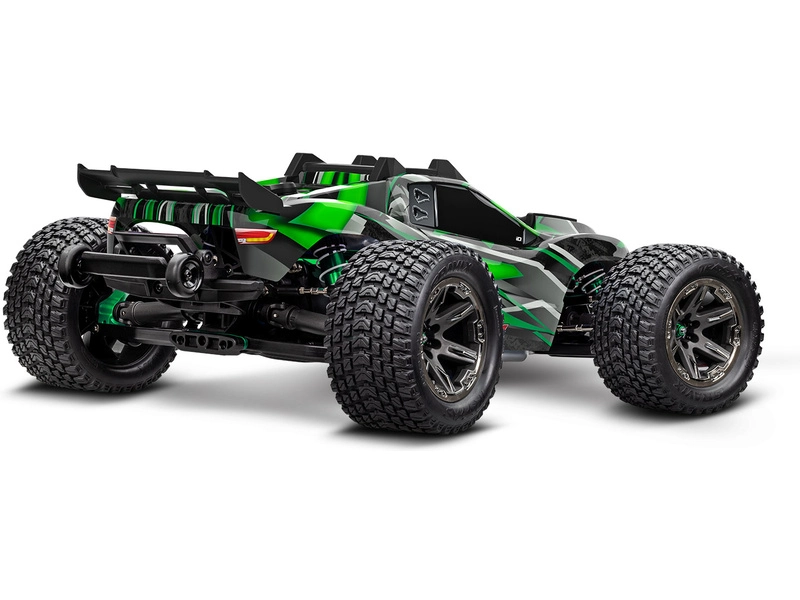 ROZBALENO-RC auto Traxxas Rustler 4x4 Ultimate VXL RTR, zelená