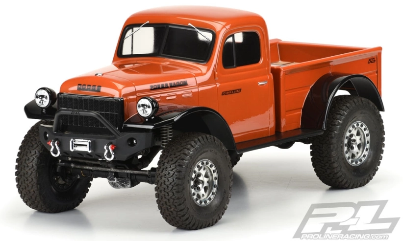 1946 Dodge Power Wagon číra karoséria pre 12.3 (313mm) podvozky
