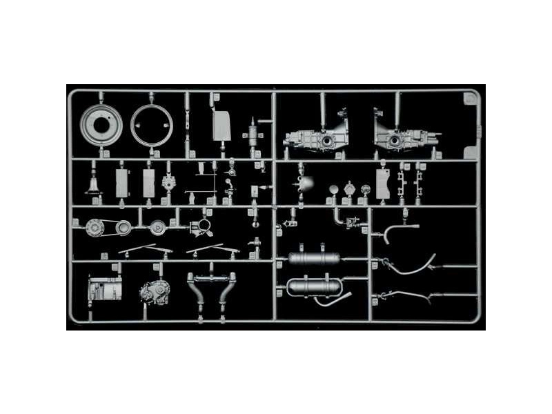 Italeri Fiat 500 F 1968 upgraded edition (1:12)