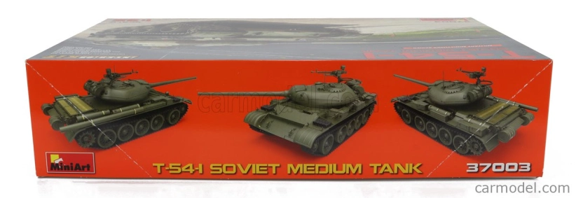 Miniart Tank T-54-i Sovietsky stredný vojenský tank 1945 1:35 /