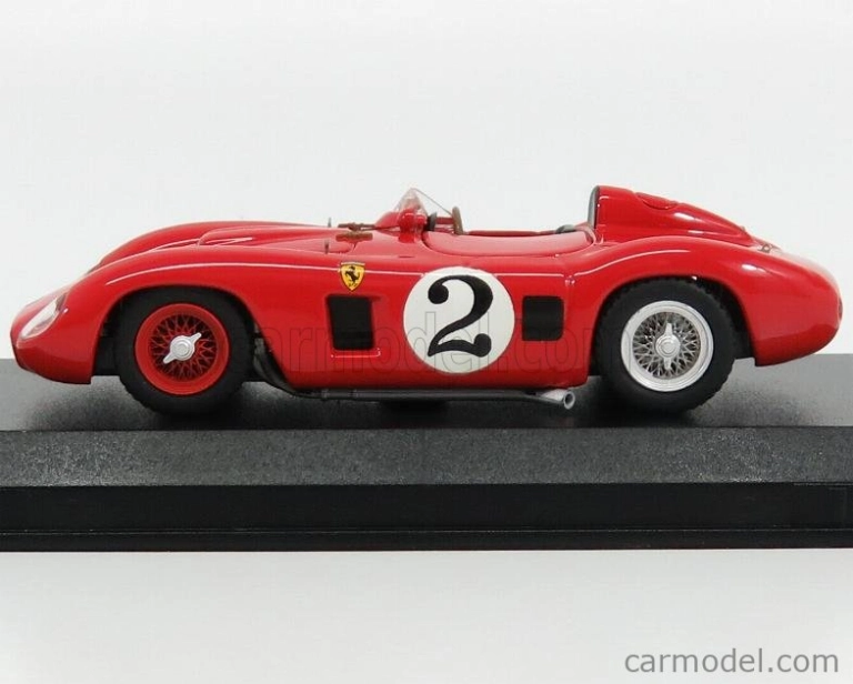 Art-model Ferrari 500 Tr Spider N 2 Ch.0624 2nd Nassau Trophy Race 1956 Masten - Gregory 1:43 Červená