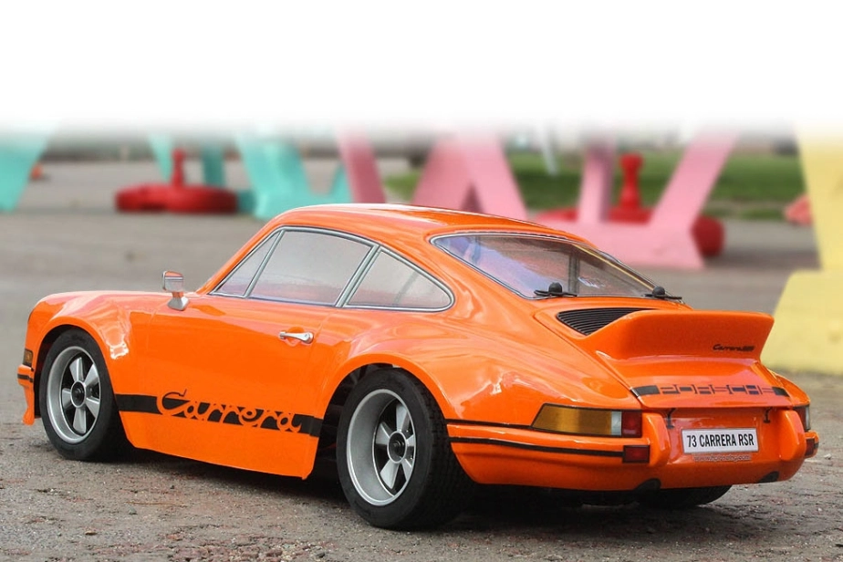 Sport 3 1973 Porsche Carrera RSR - Oranžová