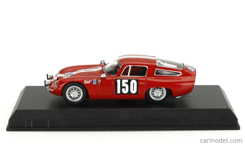 Best-model Alfa romeo Giulia Tz N 150 Tour De France 1964 Jean Rolland - Gabriel Augias 1:43 Red