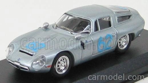 Najlepší model Alfa romeo Tz1 N 62 Targa Florio 1964 Nicodemi - Lessona 1:43 Silver