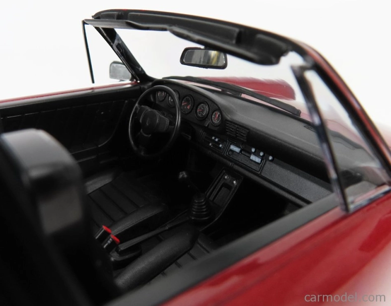 Kk-scale Porsche 911 Sc Targa 1983 - With Extra Hard-top 1:18 Red Met
