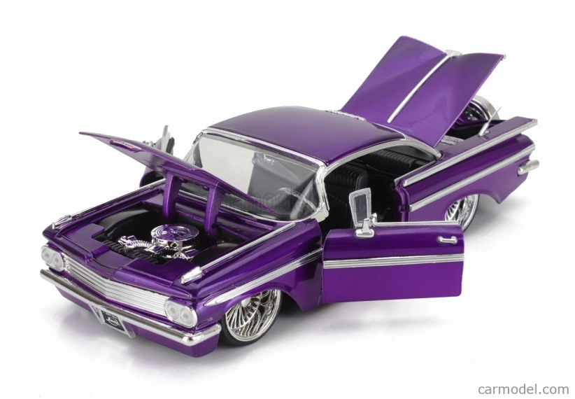 Jada Chevrolet Impala Custom Street Low 1959 1:24 Purple